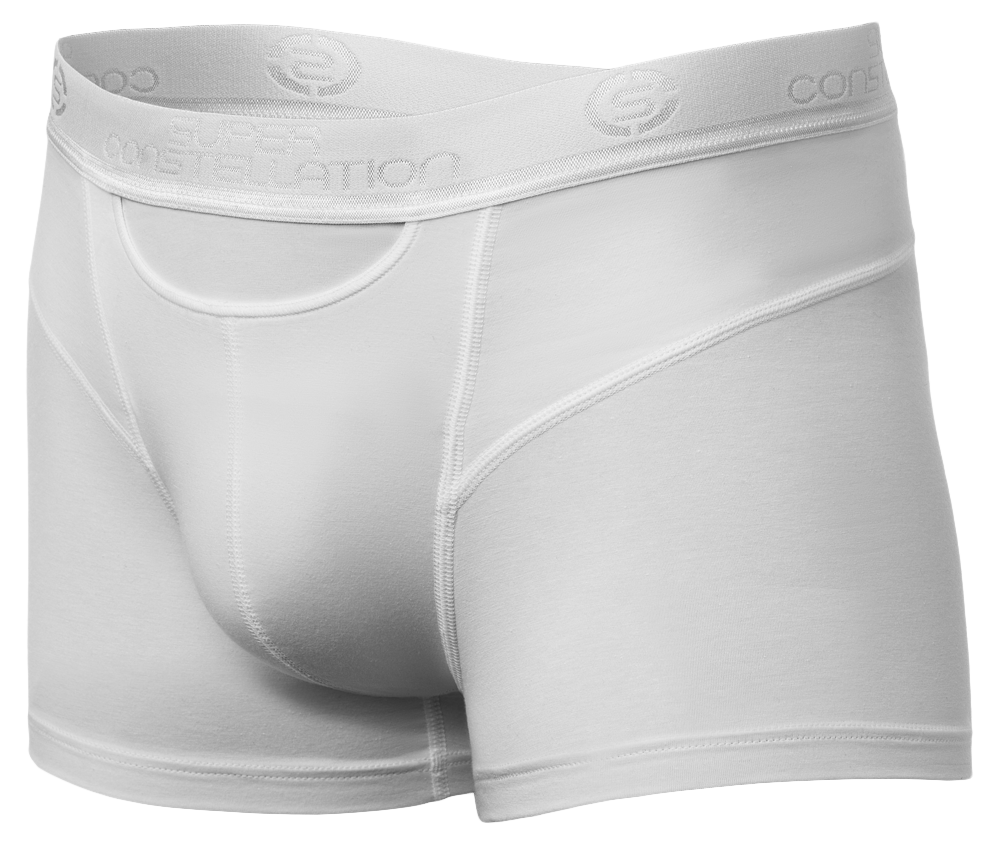 Sir George Shorty - Functional Boxer Shorty - White - Main