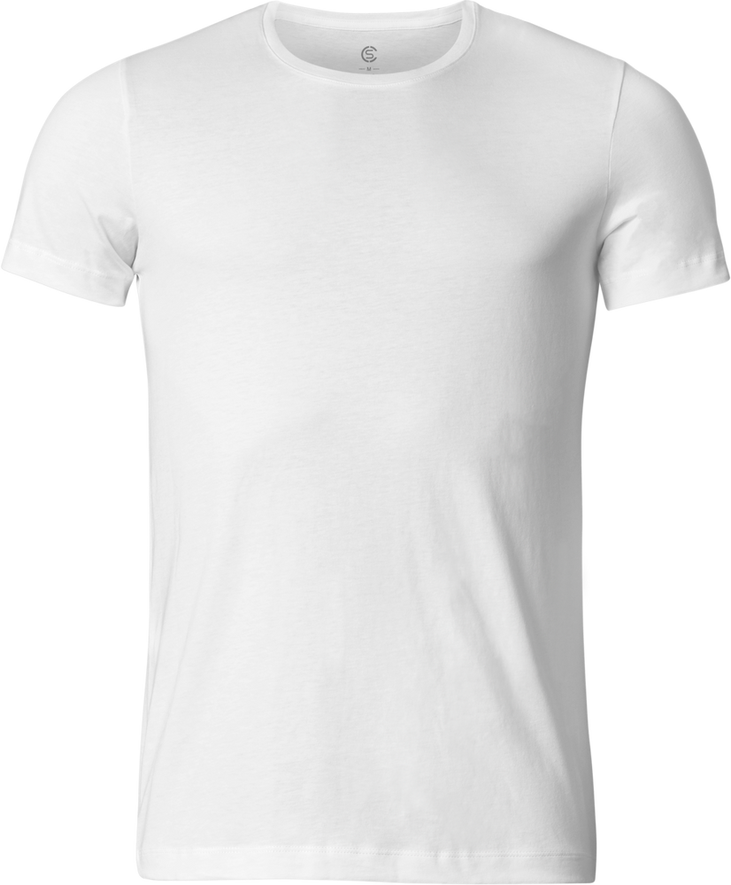 Sir Max - Round-Neck Quality T-Shirt - White - 360